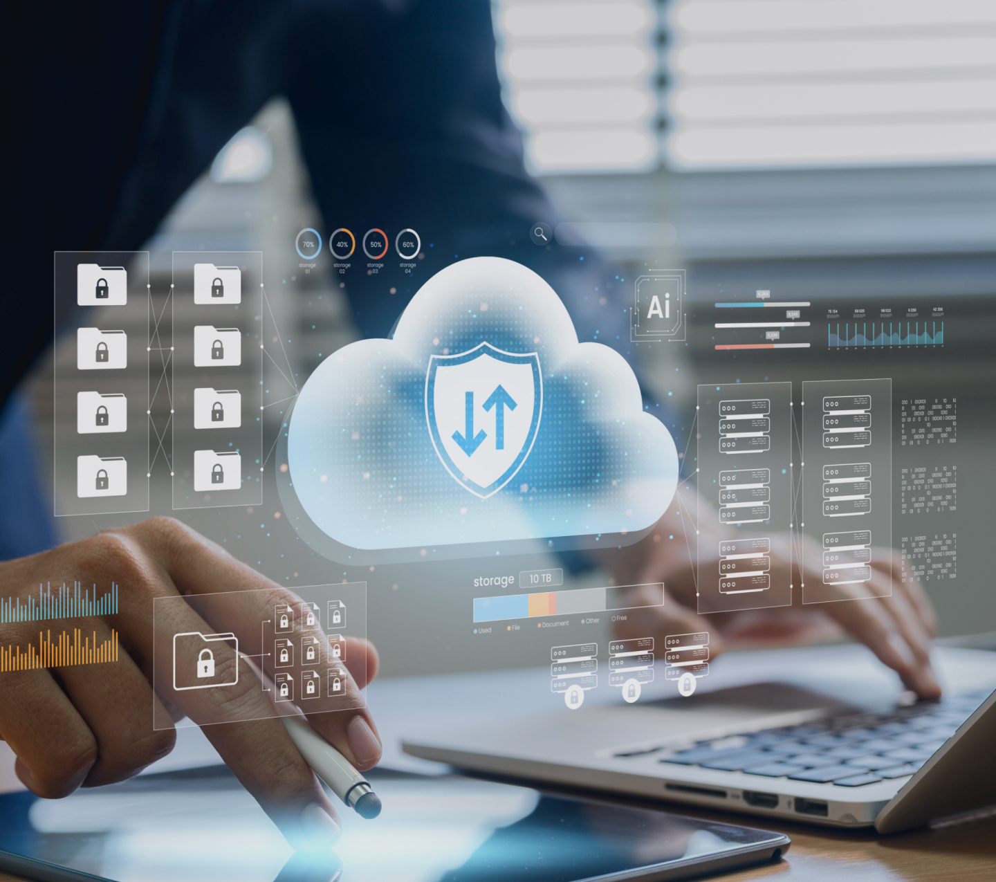 cloud computing concept