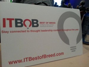 Best of Breed 2014 Event Signage