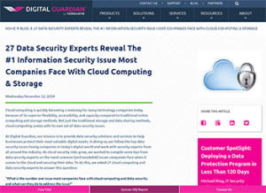 Pinnacle's Charles Moore reveals #1 issue most companies face with cloud computing to Digital Guardian