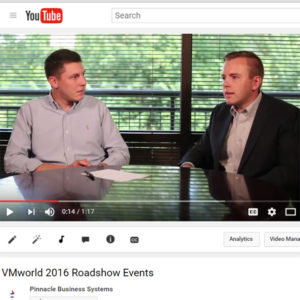 Video of William Maker and Colby Dick talking VMworld 2016