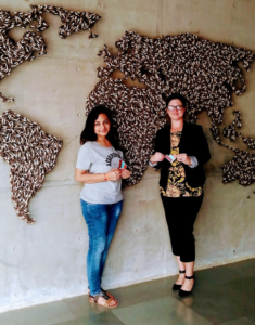 Kahini Sheth and Brandy Semore at iCreate women in STEM.