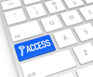 Access key on keyboard
