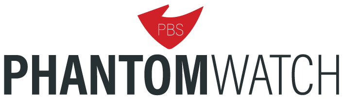 PBS PhantomWatch Logo Horizontal