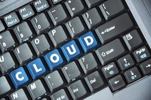 Computer Keyboard- CLOUD